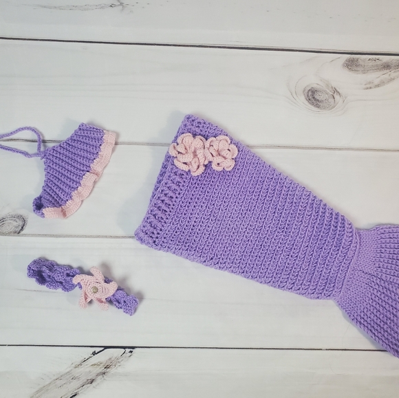 Crochet Mermaid outfit - Picture 1 of 2